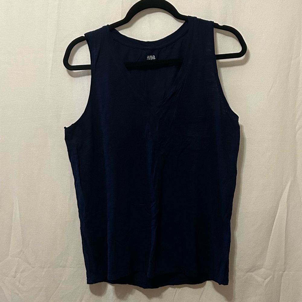 Navy Blue ANA Women’s V neckTank Top